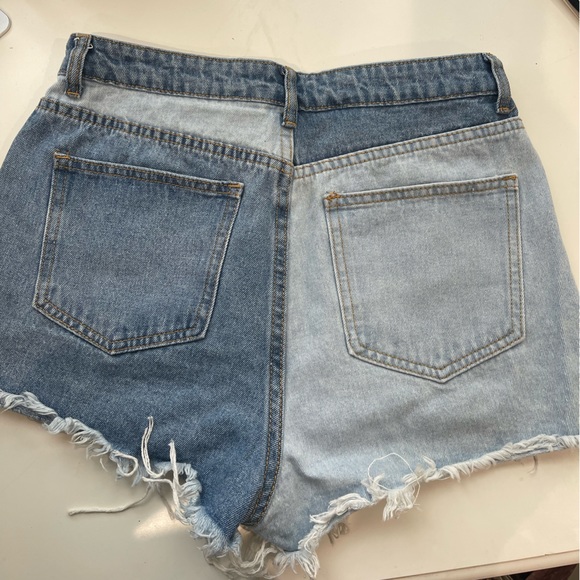 Jean patchwork shorts - Picture 4 of 5
